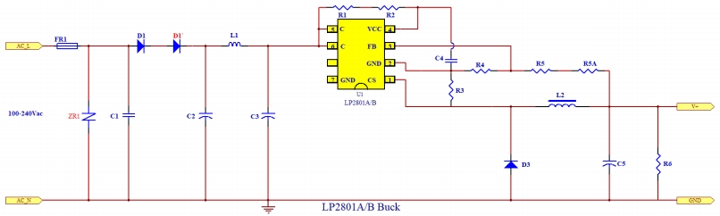 LP2801A 5V100MA測試報告，LP2801A電源芯片性能剖析與應用指南